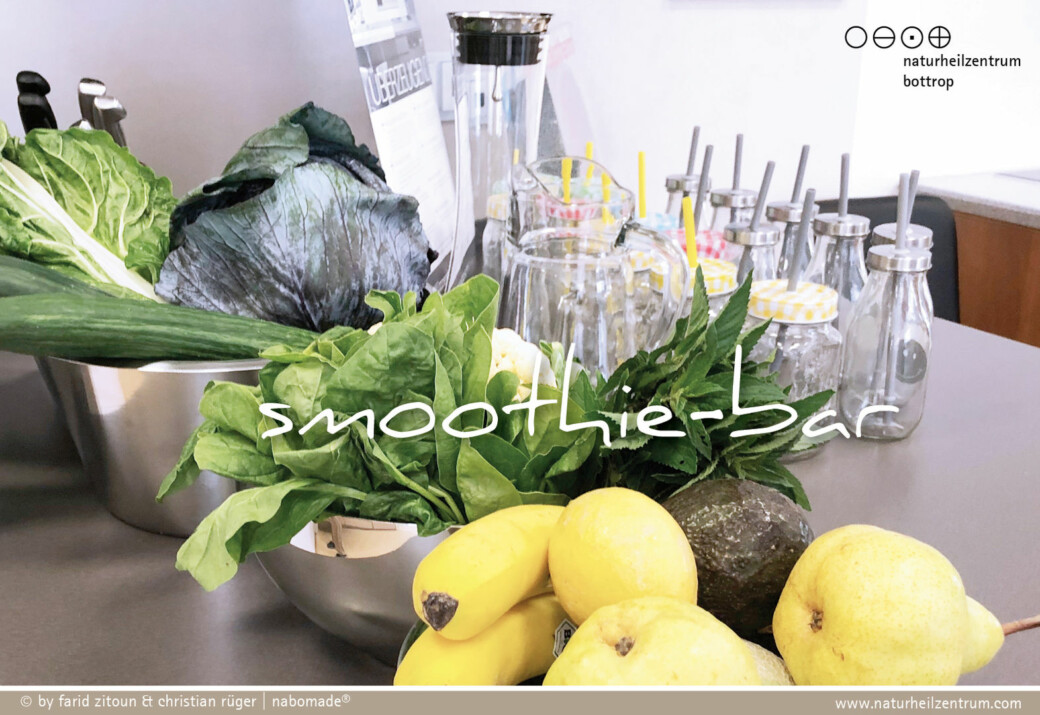 Ernährungswissen nabomed: The 3 G's for a health-promoting smoothie