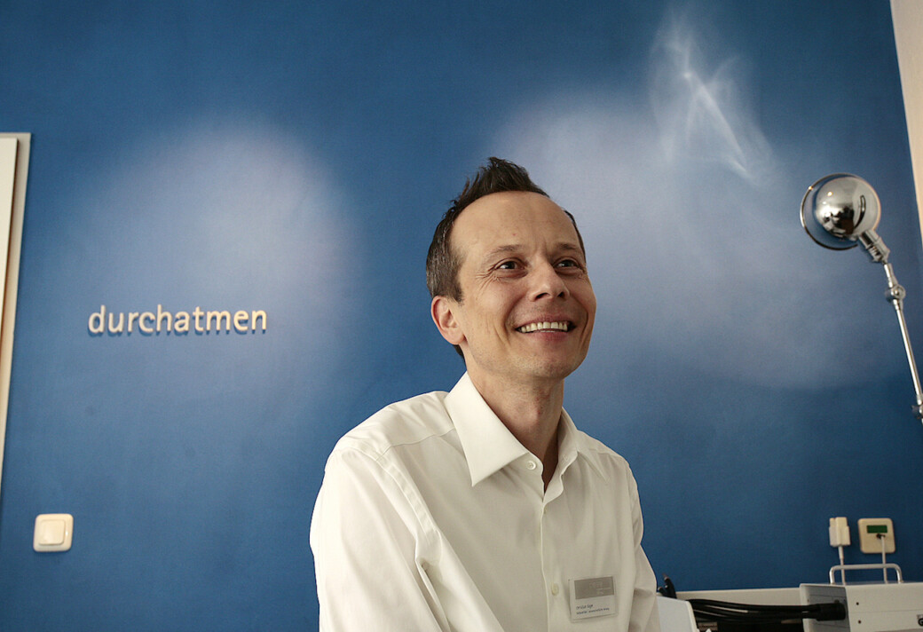 Christian Rüger from the naturopathy centre in Bottrop focuses on health knowledge